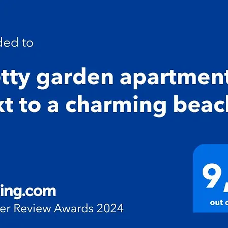 Pretty Garden Apartment Next To A Charming Beach Lloret de Mar Exterior photo